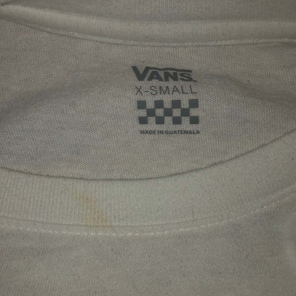 White vans off the wall long sleeve shirt size XS - Picture 5 of 5